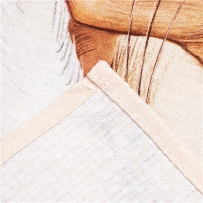 Полотенце «Этель» Happy year, 40×73 см, 100% хлопок, вафля 160 г/м²