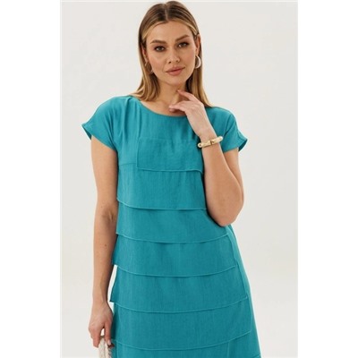 Платье 5437 бирюза