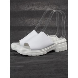08-PEXL131-1 WHITE Босоножки женские (натуральная кожа)
