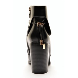 Море XR-921 Ботильоны женские чер иск кожа, подклад байка