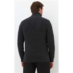 Кардиган F511-1552 d.grey melange