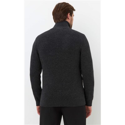 Кардиган F511-1552 d.grey melange