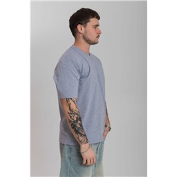 Футболка из кулирки с коротким рукавом и V-образной горловиной М125119с