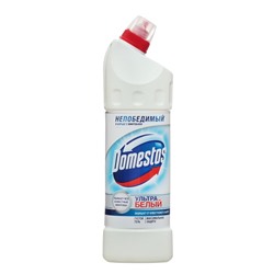 Гель для сантехники Domestos "Ультра белый", для унитаза, 1 л