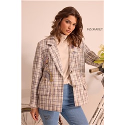 NiV NiV fashion 965 меланжевый, Жакет