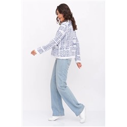 Жакет Д 3307/бело-джинсовый