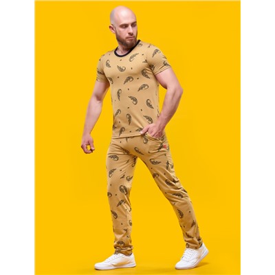 Костюм мужской 2314 Крокодил (беж-брюки)