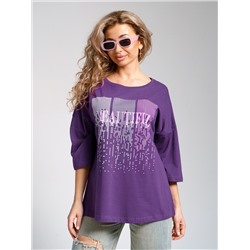 897 Футболка "Фиолетовый"