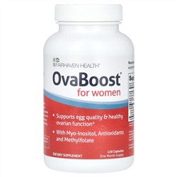 Fairhaven Health, OvaBoost для женского здоровья, 120 капсул