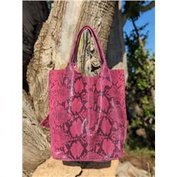 AB. Zapatos 320 FUXIA+PELLE - Shopper PITON FUXIA АКЦИЯ