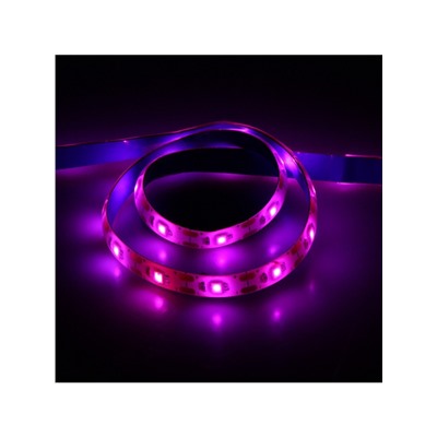Фитолента для растений Luazon Lighting, светодиодная, 3.5 Вт, 0.5 м, IP65, 5 В, 60 LED/м, USB, SMD5050, мультиспектральная