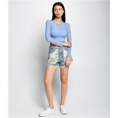 Топ #КТ202 (12), голубой