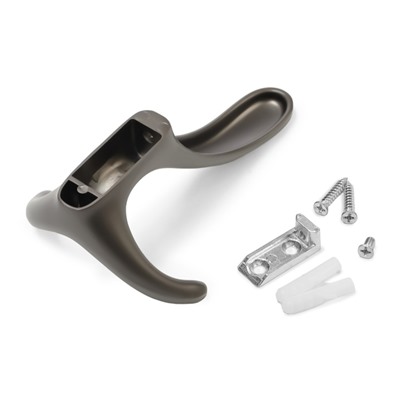 Крючок мебельный CAPPIO HOOK, трехрожковый, цвет графит