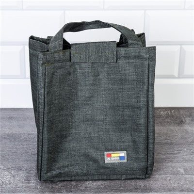 Сумка с эффектом сохранения холода, тепла/термосумка / DFB204green /уп 127/ 20x15x24 см, 5,5 л