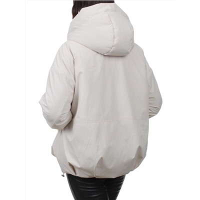 H24-816 LT. BEIGE Куртка зимняя женская (150 гр. холлофайбер)