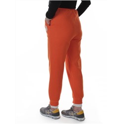 2619 ORANGE Брюки спортивные утепленные женские (85% хлопок, 10% полиэстер, 5% спандекс)