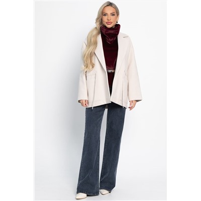 Пальто-пиджак (бежевый) Б15086-7М