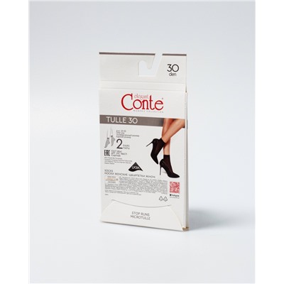 CONTE TULLE (2 пары) Носки женские