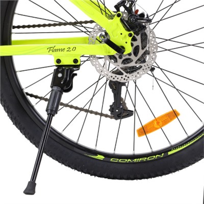 Велосипед 26" рама 17" 21sp COMIRON FLAME зелёный лайм