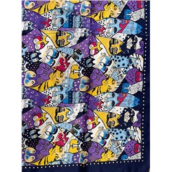 Платок 60/60 шелк искусственный