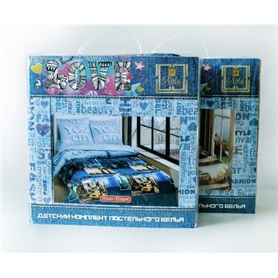 Детское постельное белье из поплина П-292Т