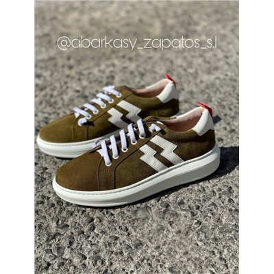 Exodo · 1200EX Kaki+Ab.Zapatos PELLE Milan (930) trebol АКЦИЯ