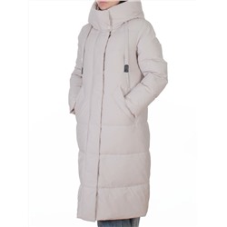 A8356 BEIGE Пальто зимнее женское (200 гр. холлофайбер)