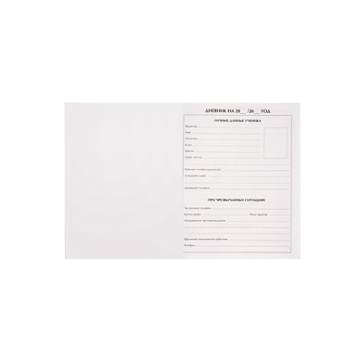 Дневник школьный для 1-11 классов, «Голубой нежный однотонный», интегральная (гибкая) обложка, глянцевая ламинация, 40 листов