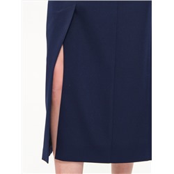 Юбка синяя миди