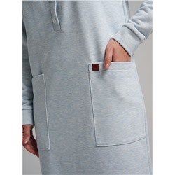 978 Платье "Меланж/голубой"