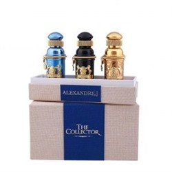 ALEXANDRE J THE COLLECTOR set BLACK MUSCS + GOLDEN OUD + ZAFEER OUD VANILLE edp 3*8ml