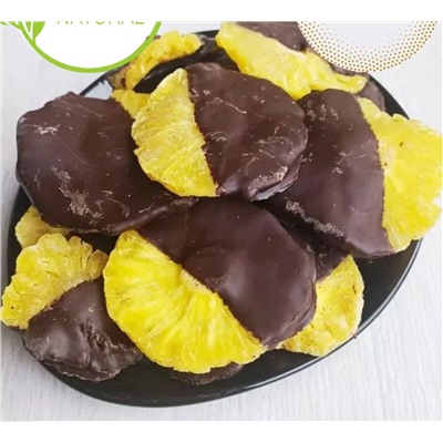 Ананас кольцо в шоколаде, 350гр
