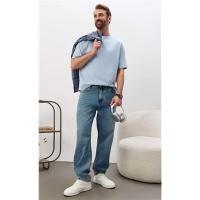 Джинсы муж. F611-0133R m.blue