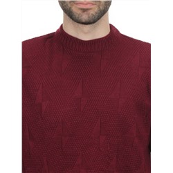 G636 VINOUS Джемпер мужской (100% шерсть)