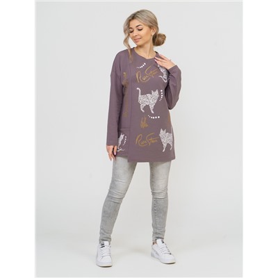 787 Туника "Кофейный"