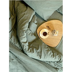 Постельное белье из вареного хлопка ХВ-003 хвойный меланж