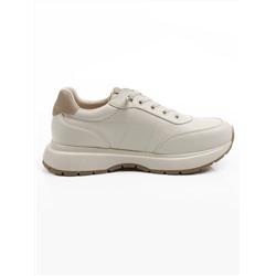 03-A970-5 LT. BEIGE Кроссовки женские (натуральная кожа)