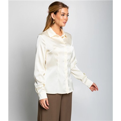 Блуза #ОКТ025022, кремовый