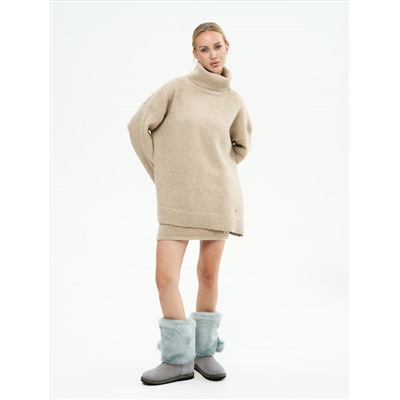 УЖ-26 Мех норка серо-голубая, войлок