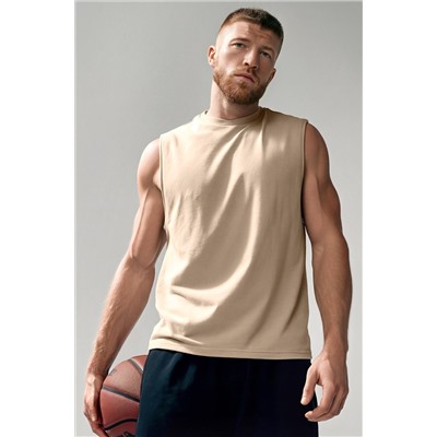 Мужская футболка оверсайз без рукавов Happyfox