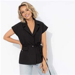 Жилет оверсайз, Слишком модно (black)