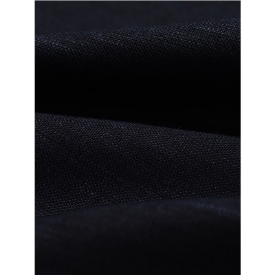 Набор салфеток с декоративными кольцами «Этель» Dark, 40×40 см - 2 шт., 100% лён, чёрный