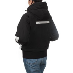 H24-381 BLACK WHITE Куртка зимняя женская (80% пух / 20% перо) M - 44 российский