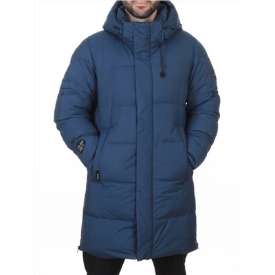 6591 BLUE Куртка мужская зимняя (200 гр. холлофайбер)