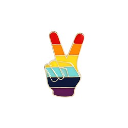 Металлический значок "Peace"