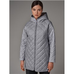 Плащ женский серый