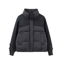 Cute Woman  Куртка с воротником-стойкой  XY-522