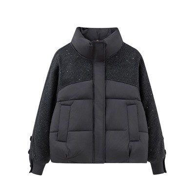 Cute Woman  Куртка с воротником-стойкой  XY-522