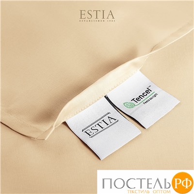 Estia ОРНЕЛЛА беж КПБ 200х220-1/240х260-1/50х70-2/70х70-2, 6 пр., тенсель