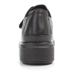 03-5311 BLACK Полуботинки женские (натуральная кожа)